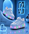 Üst Kalite Çocuk Patenli Ayakkabı Işıklı 4 Teker Kaykay Sneaker Rahat Dayanıklı Ayakkabı-2620