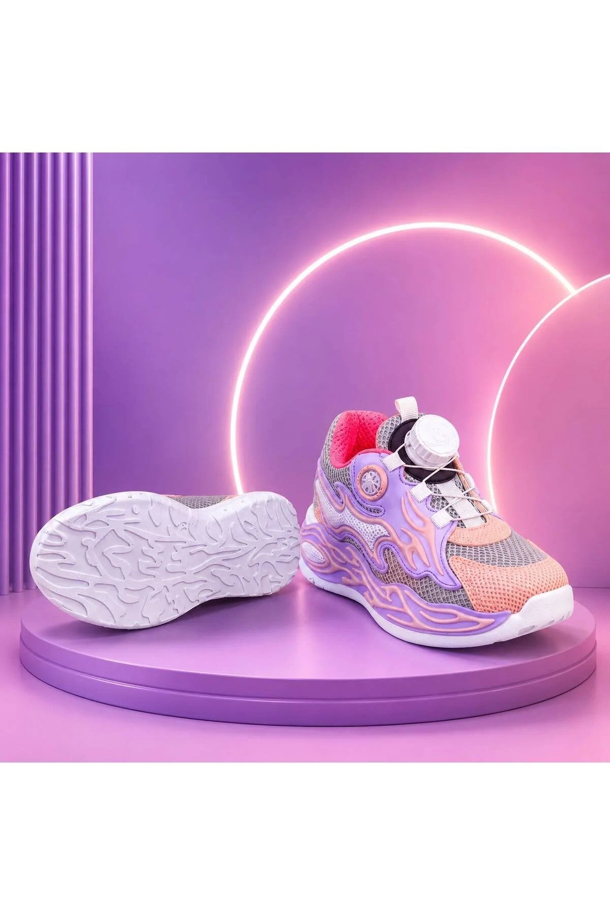 Yeni Nesil Çocuk Sneaker Ayakkabı – Pratik Bağcık Sistemli, Hafif ve Rahat Günlük Spor Ayakkabı