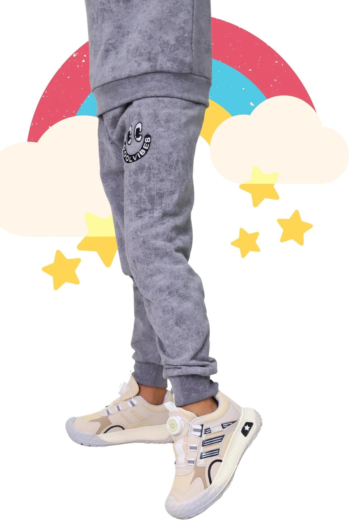 Çocuk Sneaker | Bağcık Derdi Yok | Hafif ve Rahat Mekanizmalı Ayakkabı