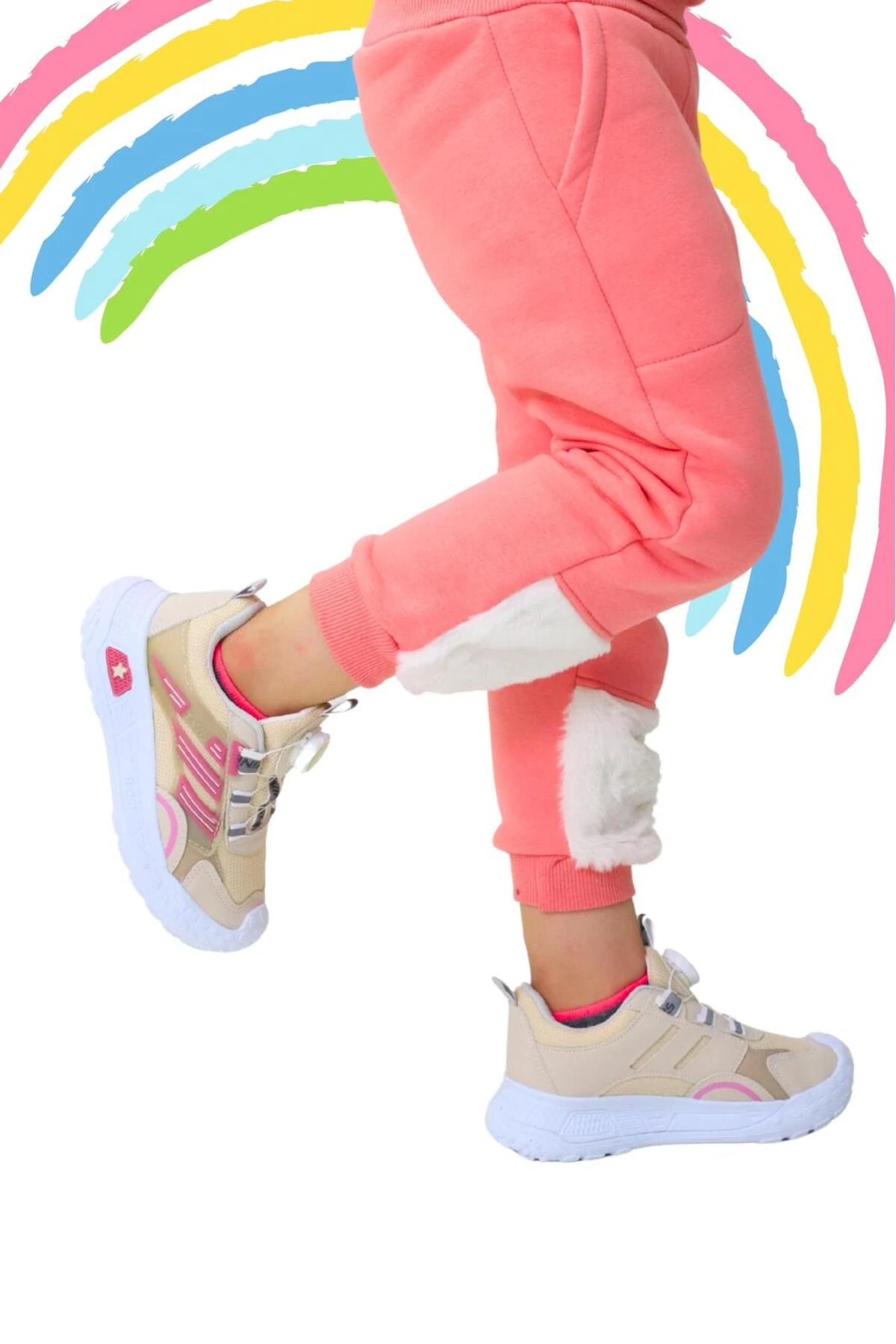 Çocuk Sneaker | Bağcık Derdi Yok | Hafif ve Rahat Mekanizmalı Ayakkabı