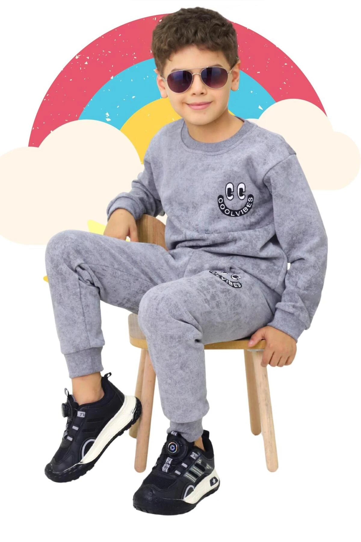 Çocuk Sneaker | Bağcık Derdi Yok | Hafif ve Rahat Mekanizmalı Ayakkabı
