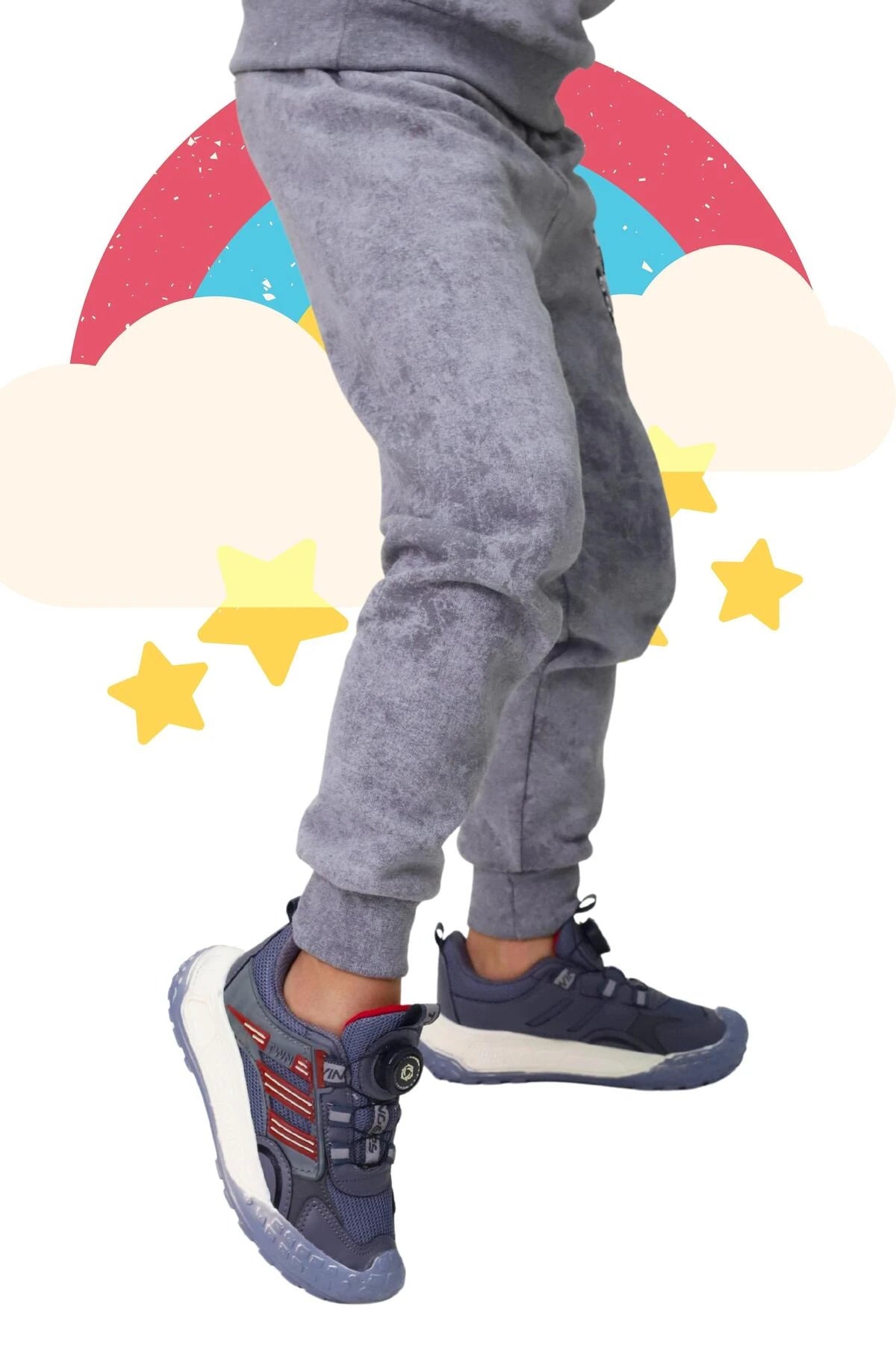 Çocuk Sneaker | Bağcık Derdi Yok | Hafif ve Rahat Mekanizmalı Ayakkabı