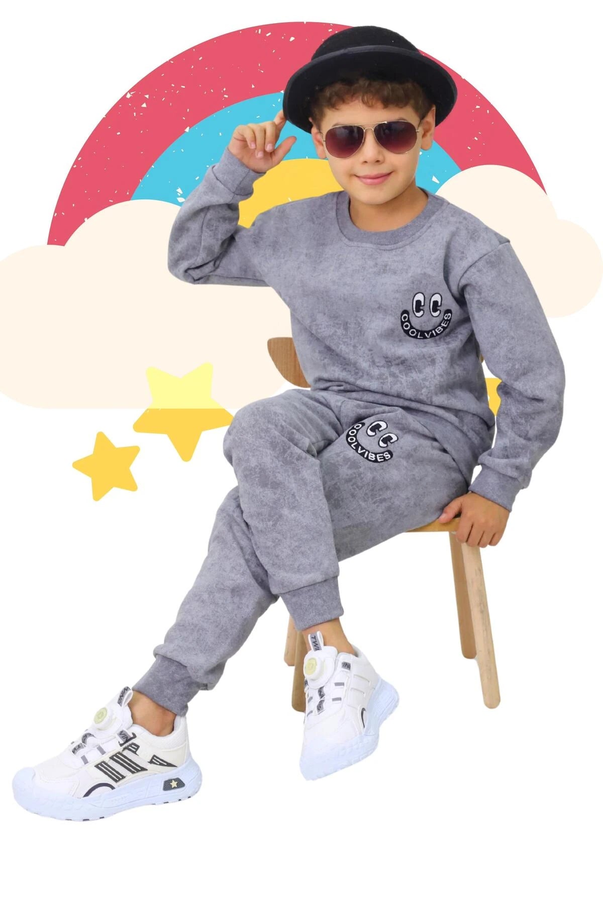 Çocuk Sneaker | Bağcık Derdi Yok | Hafif ve Rahat Mekanizmalı Ayakkabı