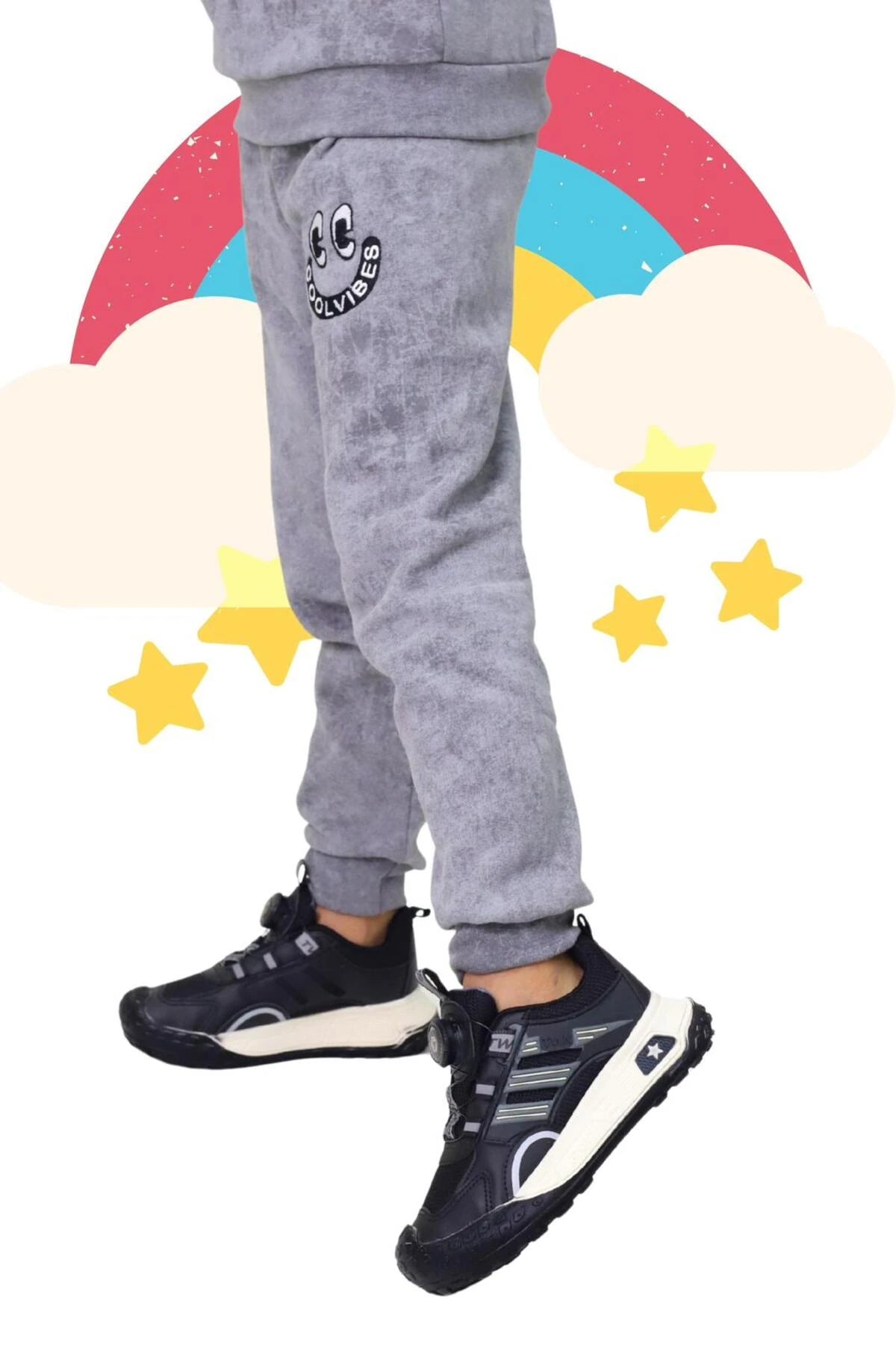 Çocuk Sneaker | Bağcık Derdi Yok | Hafif ve Rahat Mekanizmalı Ayakkabı