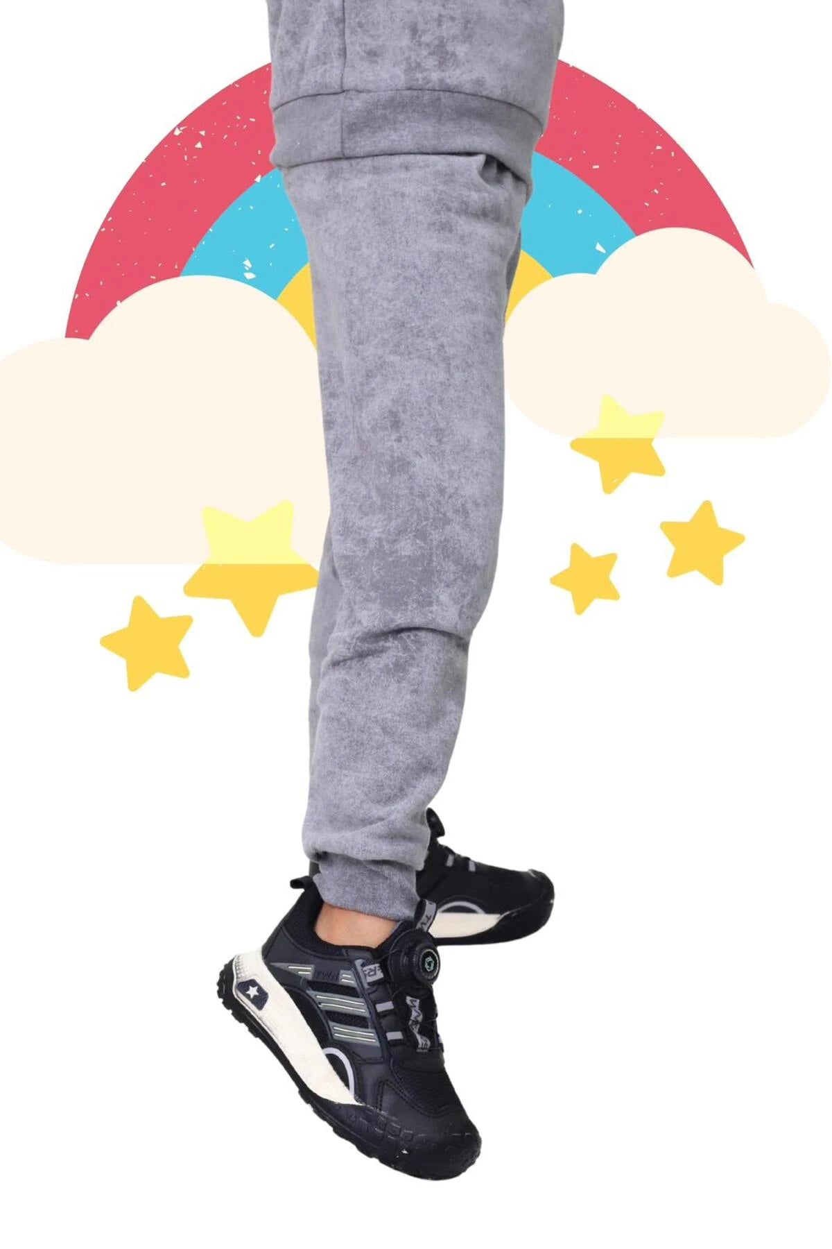 Çocuk Sneaker | Bağcık Derdi Yok | Hafif ve Rahat Mekanizmalı Ayakkabı